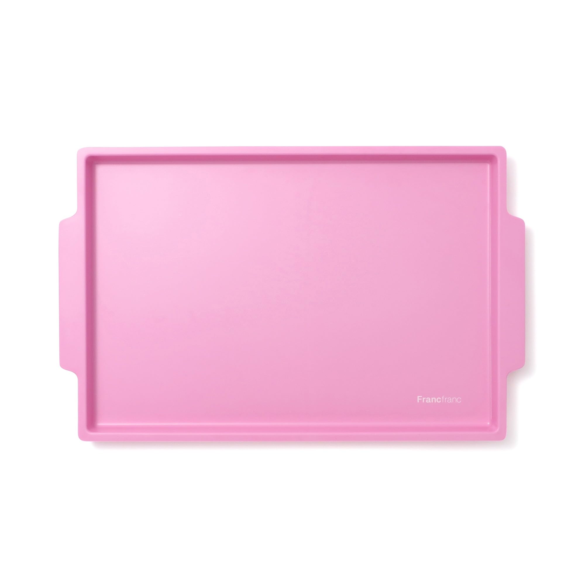 Amazon｜Francfranc フランフラン マット メラミントレー ピンク お盆